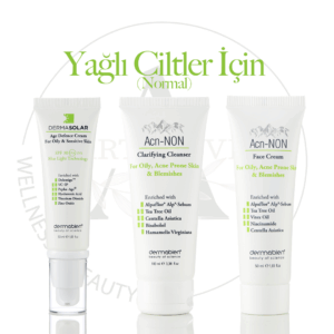 Yağlı Ciltler için Cilt Bakım Seti (Normal)