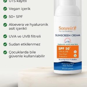 Sonreir High Class Mezoterapy Sunscreen Cream SPF50+